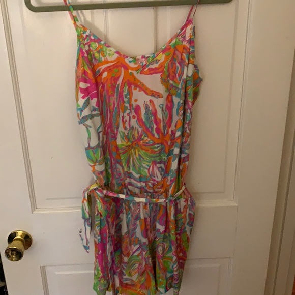 Lilly Pulitzer Pants - Silk Lilly Pulitzer Romper